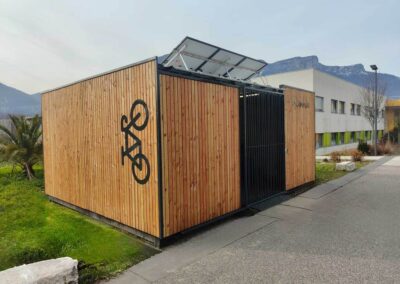 Garage à vélo container